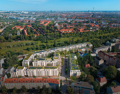 So soll das Quartiersprojekt in Berlin-Pankow 2030 aussehen.