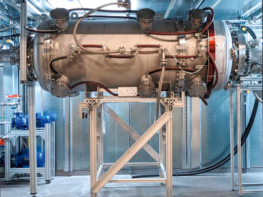 Im Plasmalyse-Reaktor herrschen Temperaturen zwischen 1.300 und 1.500 Grad Celsius.