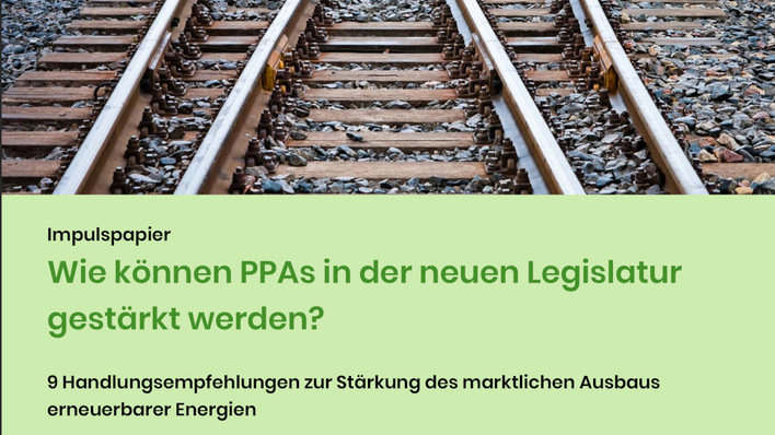 Mit ihrem Impulspapier will die Marktoffensive Erneuerbare Energien den PPA-Markt in Deutschland beleben.