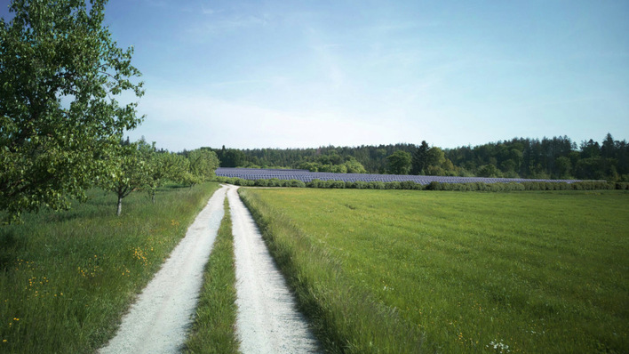 Wenn die Ackerfläche nicht genug Ertrag einbringt, bietet die Photovoltaik einen wirtschaftlichen Ausweg zur Weiternutzung.