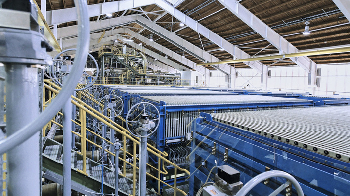 Thyssenkrupp nucera stellt alkalische Wasserstoffelektrolyseanlagen her. 