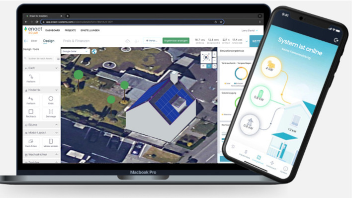 Zur Software gibt es auch eine App für die Kunden – alles versehen mit dem Logo der Stadtwerke