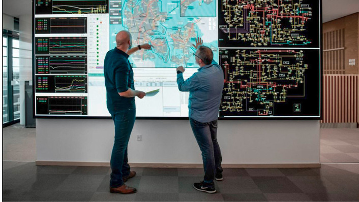 Netzansicht bei Energinet.dk