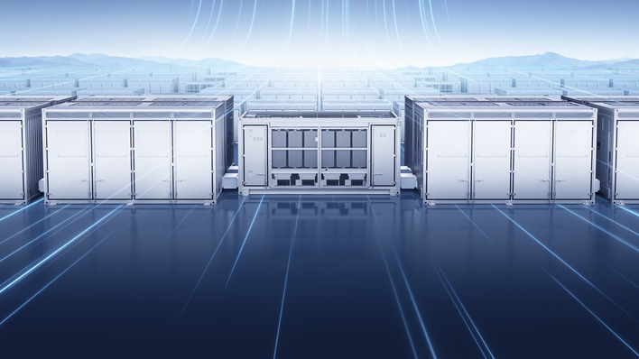 Neue netzbildende Großspeicher von Huawei
