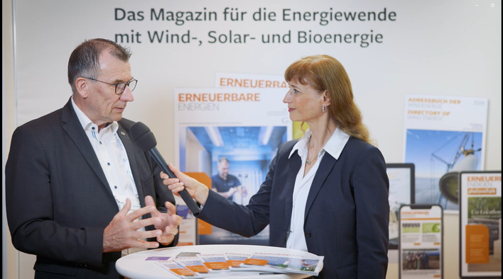 Arge-Netz-Chef Stephan Frense im Videointerview mit ERNEUERBARE ENERGIEN.
