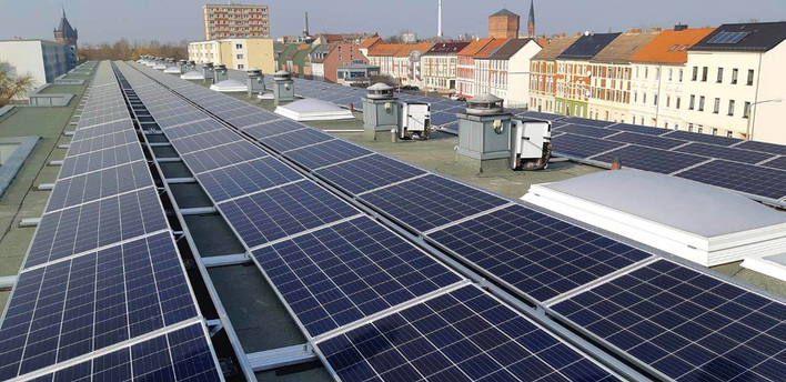 Bisher war Mieterstrom für Mehrfamilienhäuser das Geschäftsmodell von Solarimo. In Zukunft sind auch Gewerbeimmobilien im Blick.