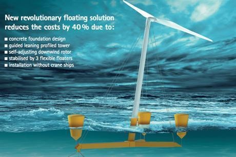SCD Nezzy, die schwimmenden Acht-Megawatt-Anlage, ist das nächste große Projekt von Sönke Siegfriedsen.