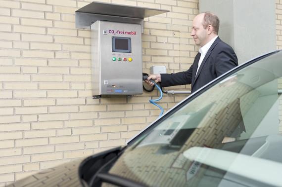 Intelligente Einbindung von E-Mobilen in die Energieversorgung.