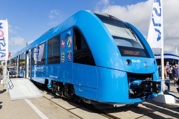 Wasserstoffzug | Auch ein möglicher künftiger Kunde von PNE Wind? Wasserstoffzug von Alstom.