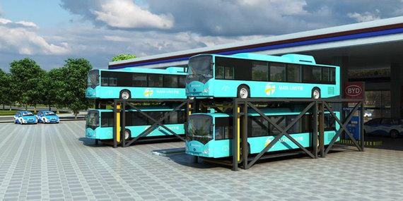 Elektrobusse aus China.