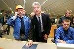 Kraftwerksvorstand Hubertus Altmann | Kraftwerk Boxberg, Netzschaltung Block R durch Kraftwerksvorstand Hubertus Altmann