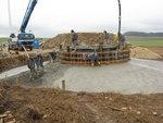 Fundament SDD 100 | Das Fundament der SDD 100 ist mittlerweile fertig gestellt. Noch Mitte März soll die getriebelose Turbine in Betrieb gehen.