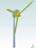 Magnetringgenerator IWES | Sehen Magnetringgeneratoren in acht Jahren so aus? Dieser Entwurf zeigt das gemeinsame Forschungsprojekt Zehn-MW-Turbine von IWES und Uni Kassel.