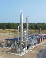 Biogas-Verstärker einer Biogasanlage in Rathenow