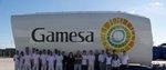 Erste in Brasilien produzierte Gamesa-Gondel | Spain's Gamesa already does business in Brazil. Will European manufacturers get part of the projects in Uruguay and Brazil's new joint venture?
