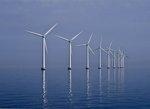 Middelgrunden Windfarm | Ein potenzieller Arbeitsplatz für die Absolventen: Die Middelgrunden Windfarm im dänischen Öresund .