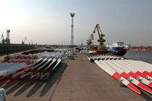 Nordex Hafen Rostock | Zukunkftsperspektiven: Nordex will in neuen Märkten Fuß fassen