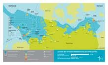Karte Offshore-Windparks | Ausbaustand der Offshore-Windenergie zum 30. Juni 2016
