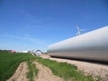 Aufbau eines Windrads | Greifbar nah: Akzeptanzsteigerun durch Mitmachen