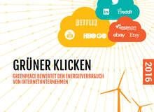 Der neue Report zum Stromerbrauch von Internetfirmen.