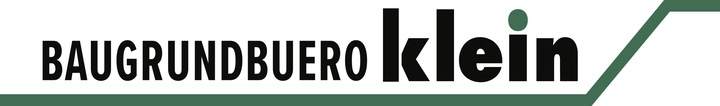 Logo Baugrundbüro Klein Logo Baugrundbüro Klein